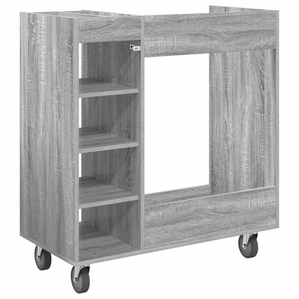Armadio per Golf con ruota Grigio Sonoma 90 x 45 x 98 cm CFW2444499