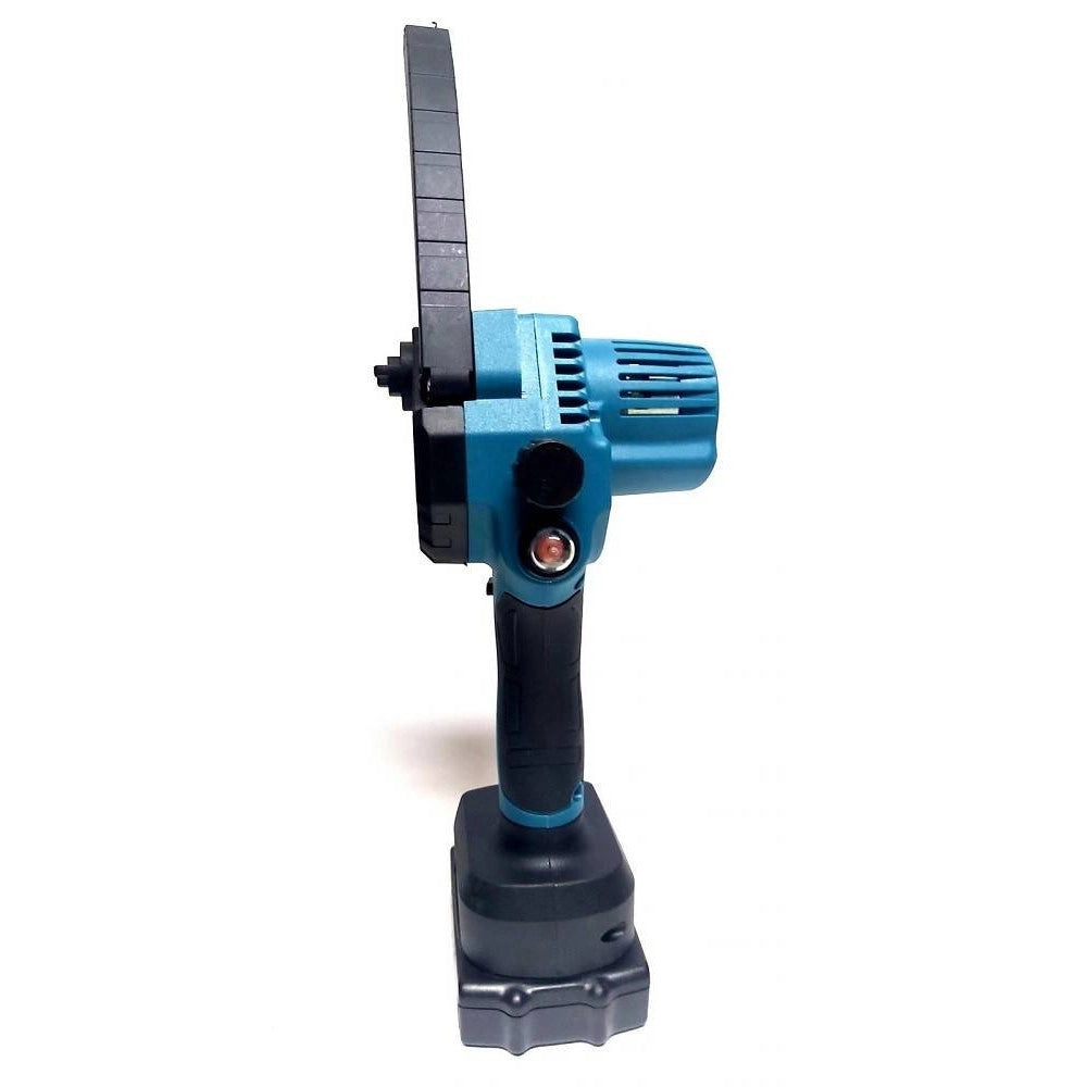 Trade Shop - Motosega 24v 2 Lame 4-6" Serbatoio Olio Tagliarami Elettrosega 2 Batterie Elettrica -