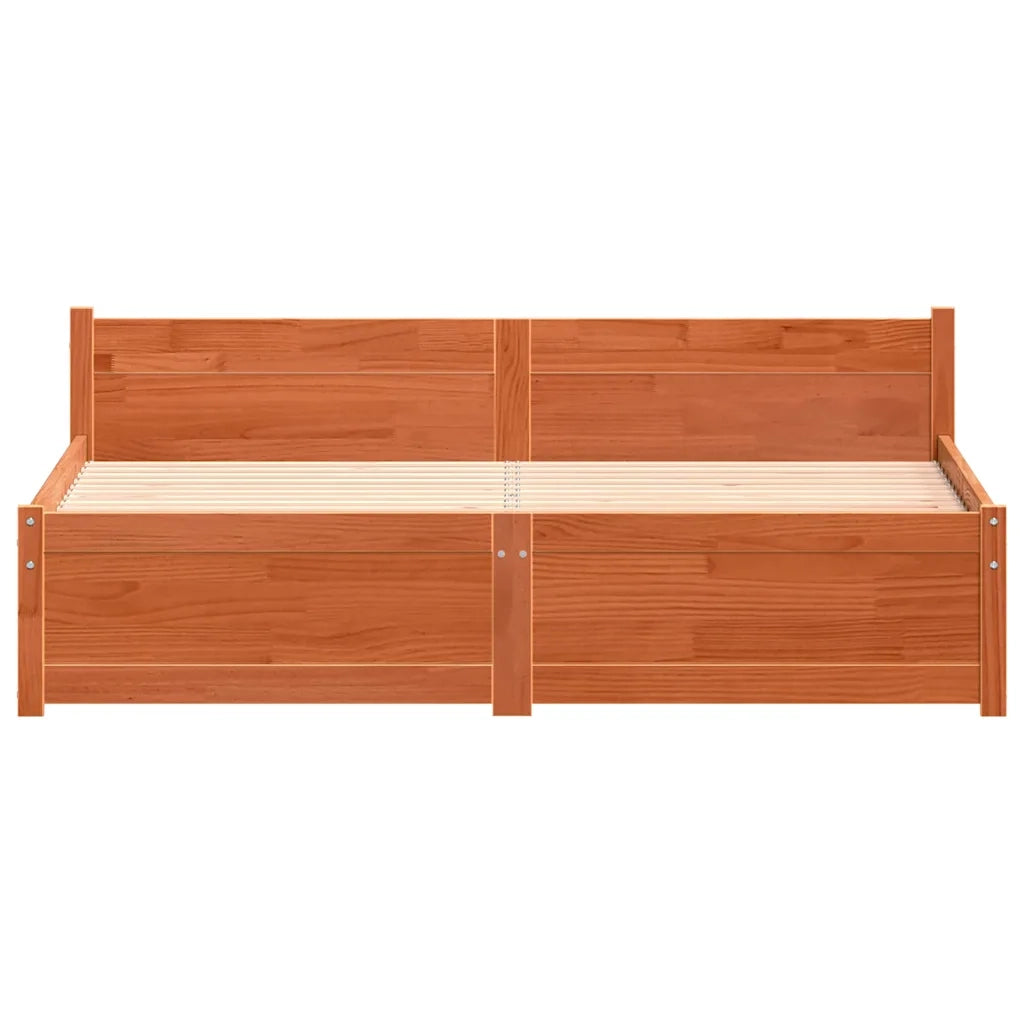 Struttura del letto Marrone cerato 205,5 x 145,5 x 51 cm 870148