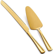 Set di taglieri per torte - Set di servizio elegante - 2 pezzi - Acciaio inossidabile alimentare sicuro