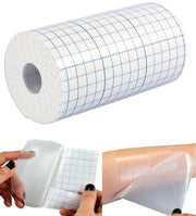 Nastro Adesivo Medico - Telaio Non Tessuto - 10 cm x 10 m - Laccio di Adesione Professionale - Non Tessuto - Nastro di Appoggio - Leggero e Respirabile - Nastro di Fissaggio Medico