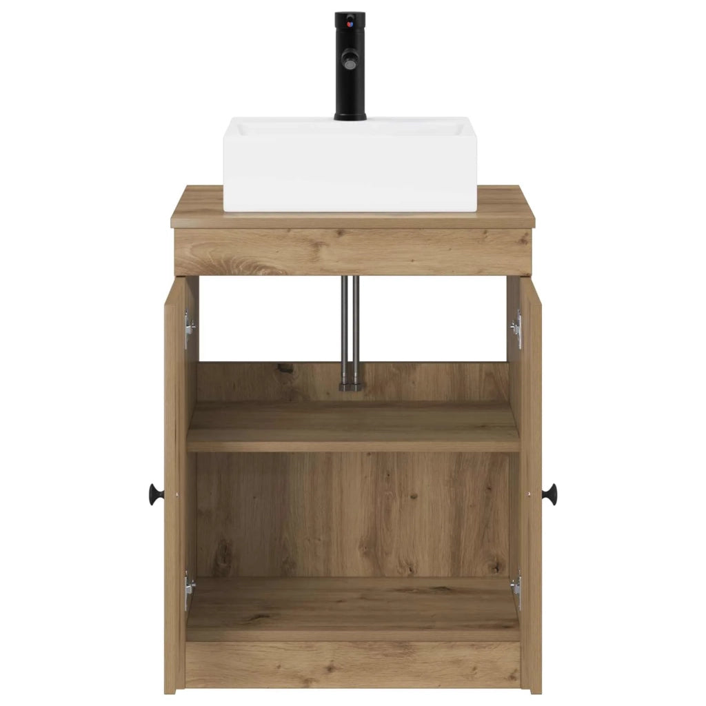 Set di mobili per il bagno Rovere Artigianale 3404257