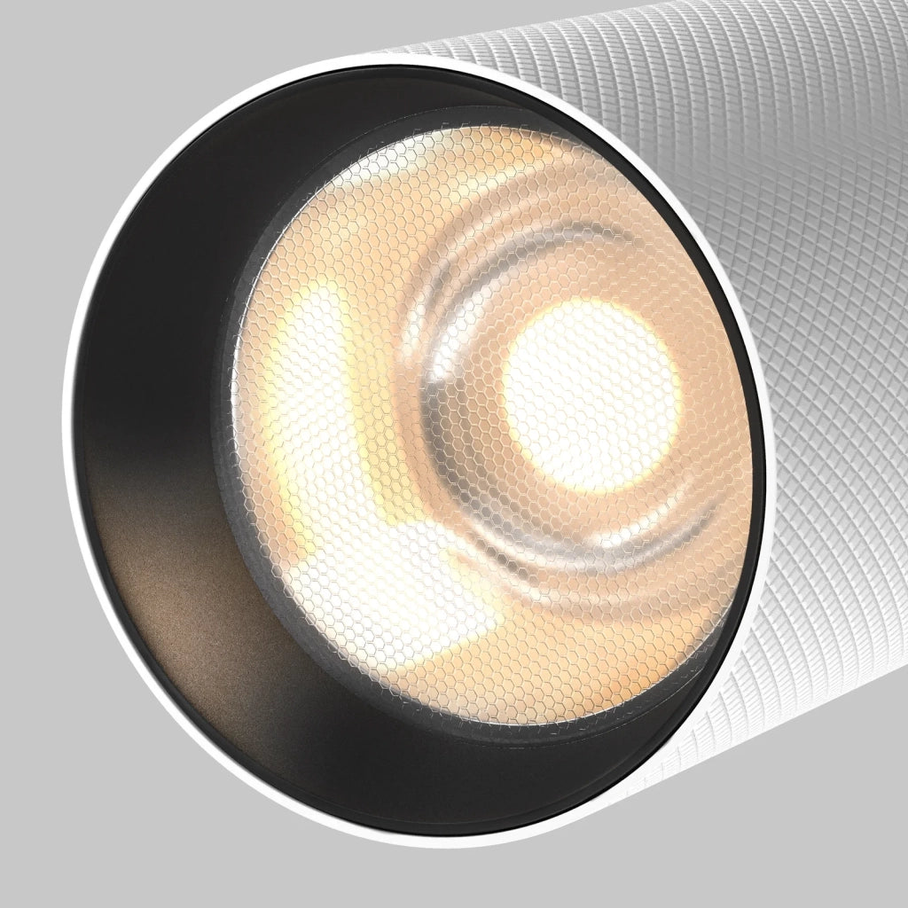 Maytoni Lampada da Binario Moderna Exility Artisan 1 luce LED integrato nero alluminio