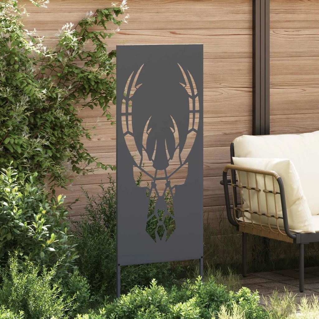 Schermo per privacy in giardino Antracite 50 x 140 cm CFW1272783