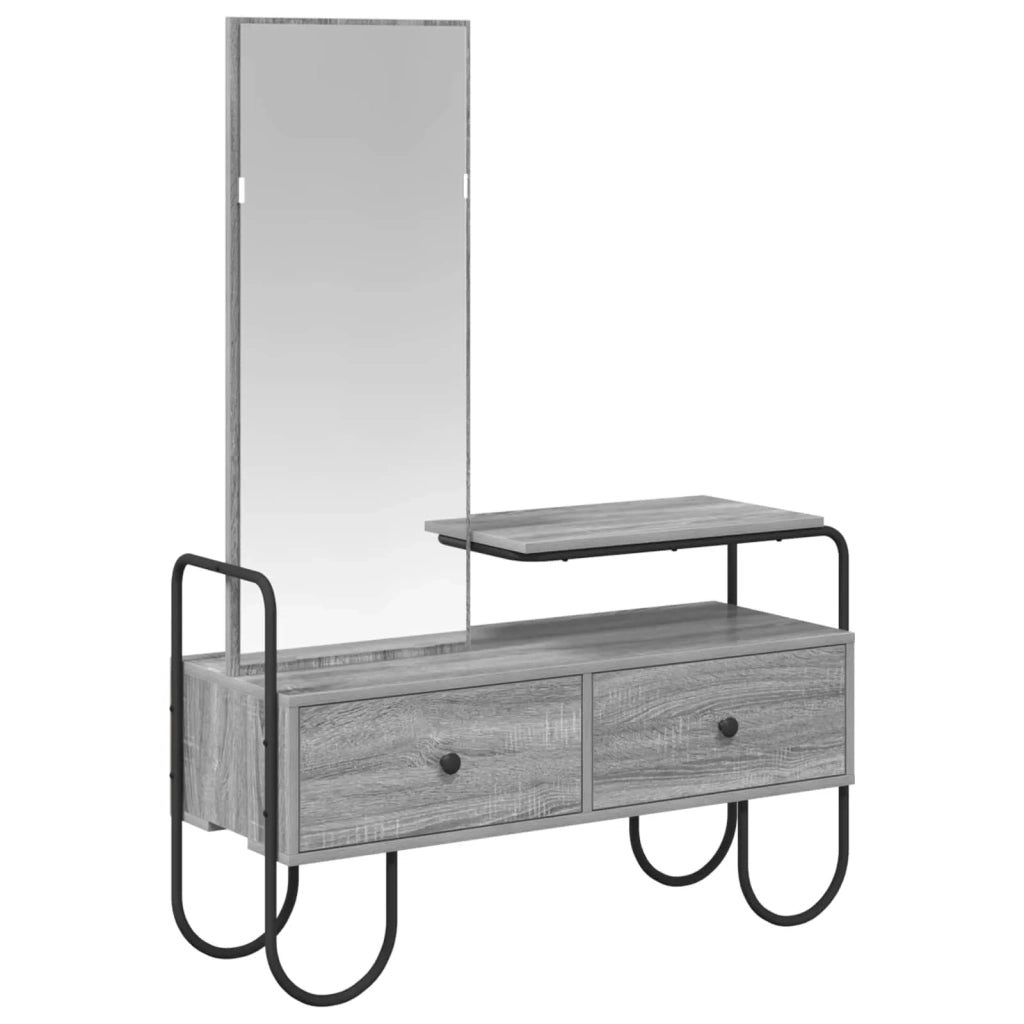 Tavolo da Trucco Sonoma grigio Legno ingegnerizzato 8007686