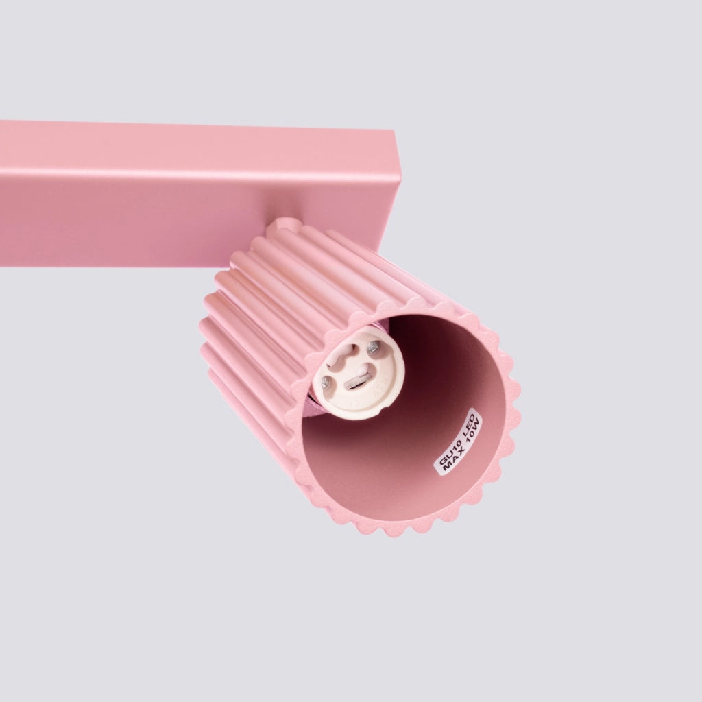 Plafoniera KARBON 6L rosa