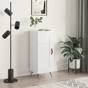 Credenza-Buffet-Armadio da cucina Bianco Lucido 34,5x34x90 cm in Legno Multistrato 989403