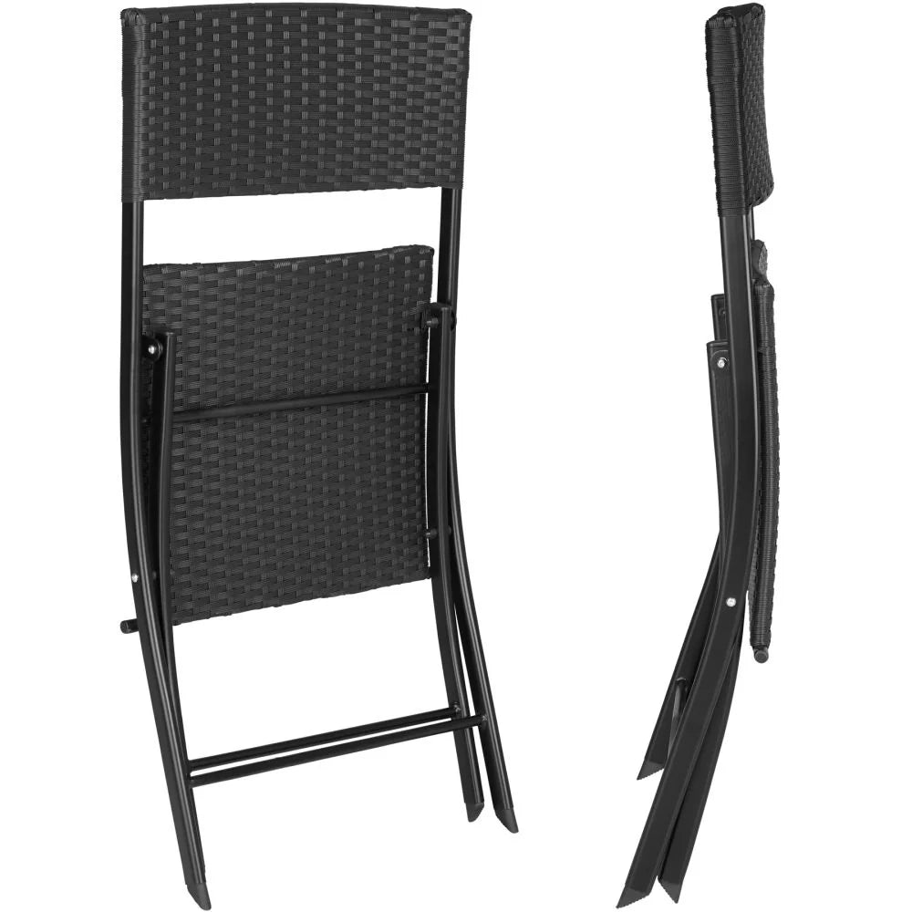 Set di mobili da giardino neri per 2 persone 2108100