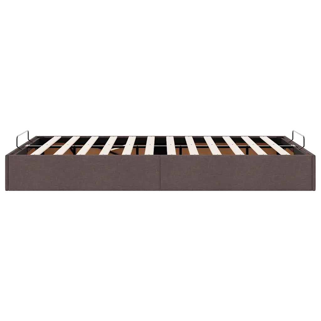 Struttura Letto Pouf senza Materasso 120x200 cm in Tessuto 3310871
