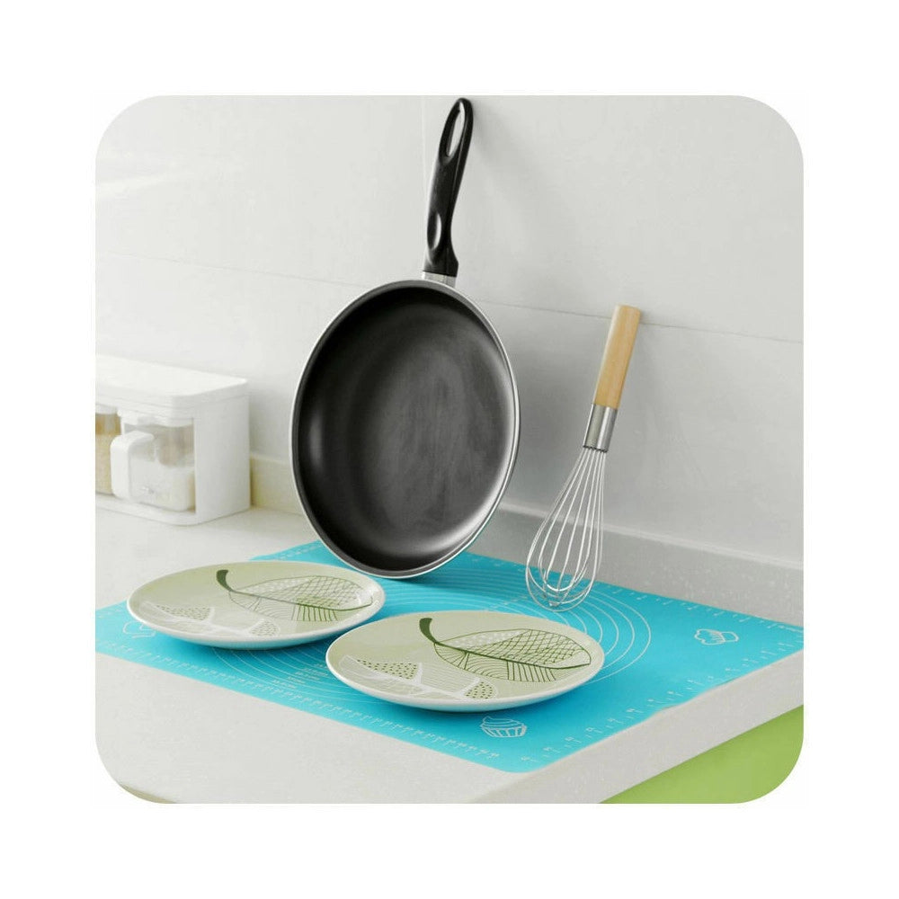 Trade Shop - Tappetino In Silicone Da Forno Per Impasto Pizza E Dolci Cottura Antiaderente -