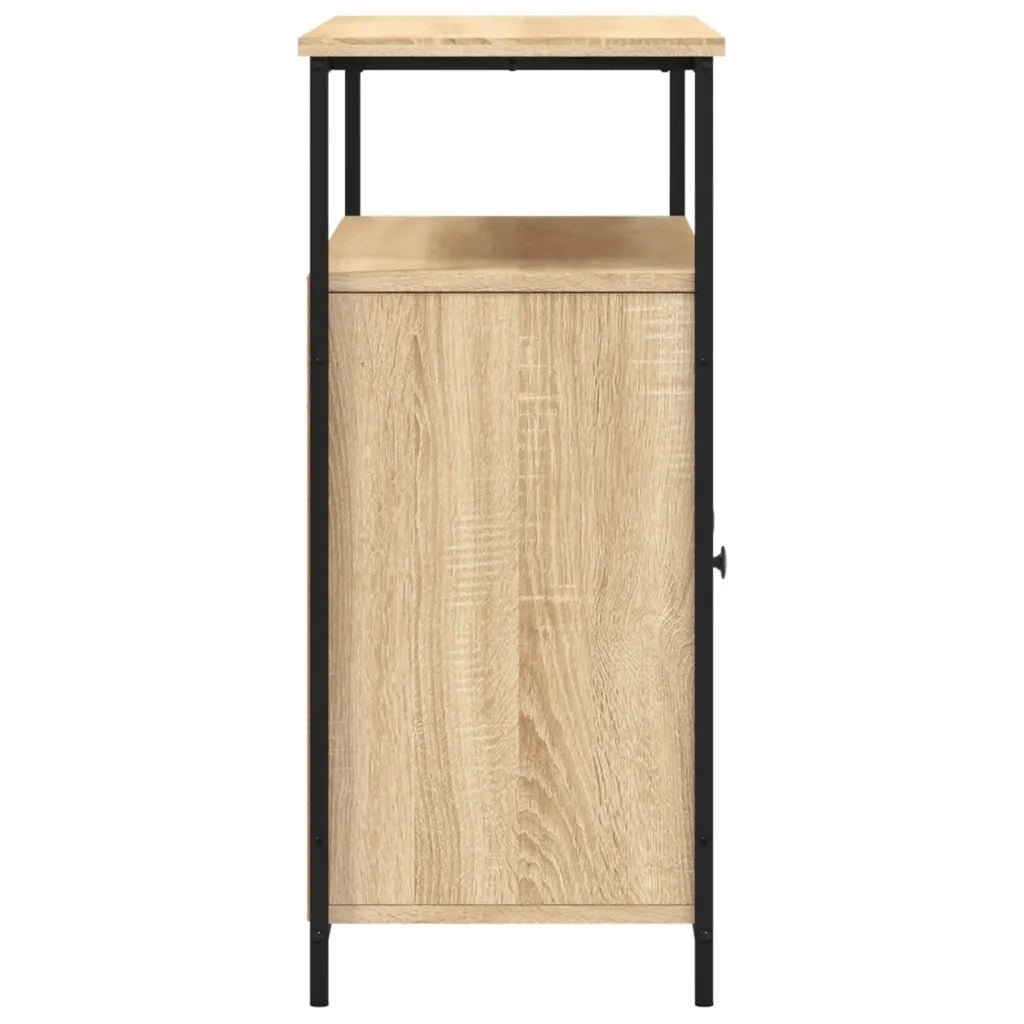 Credenza-Buffet-Armadio da cucina Rovere Sonoma 100x35x80 cm in Legno Multistrato 147406