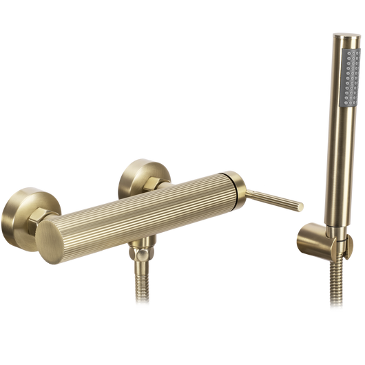 Rubinetto Doccia Rea Argon Brush Gold