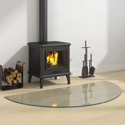 Piastra in vetro per camino Trasparente 1200 x 600 mm Vetro 353843