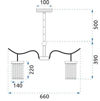 Lampada Di Cristallo Lampadario 300750