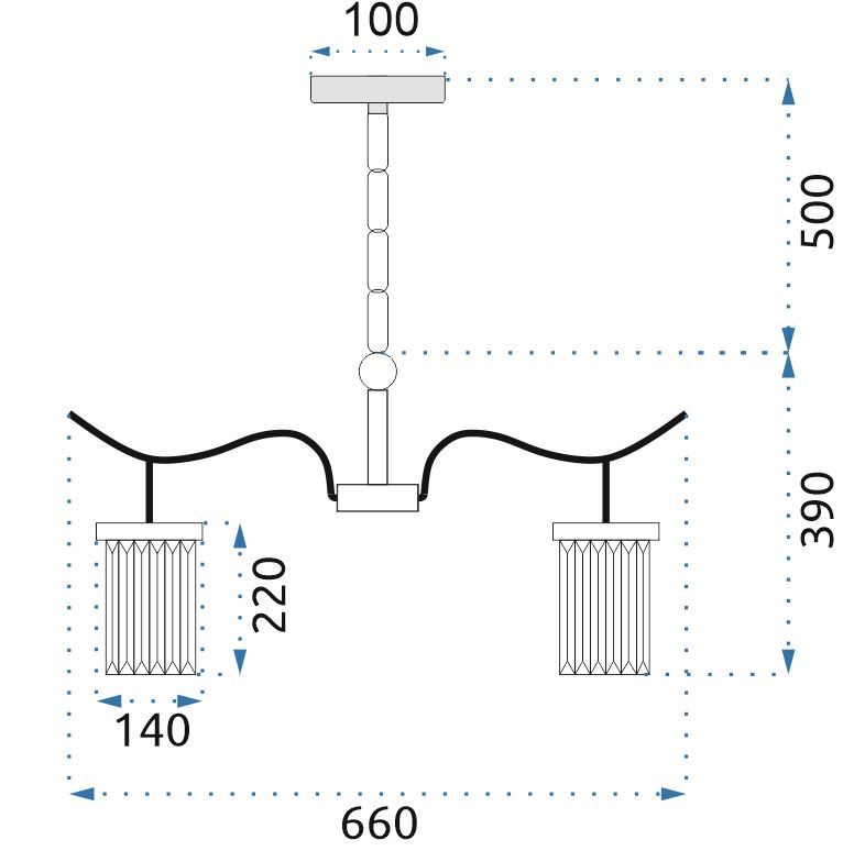 Lampada Di Cristallo Lampadario 300750