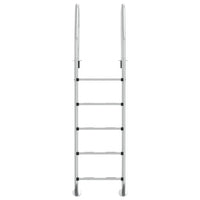 Scala per Piscina 54x38x211 cm Acciaio Inox 304 93457