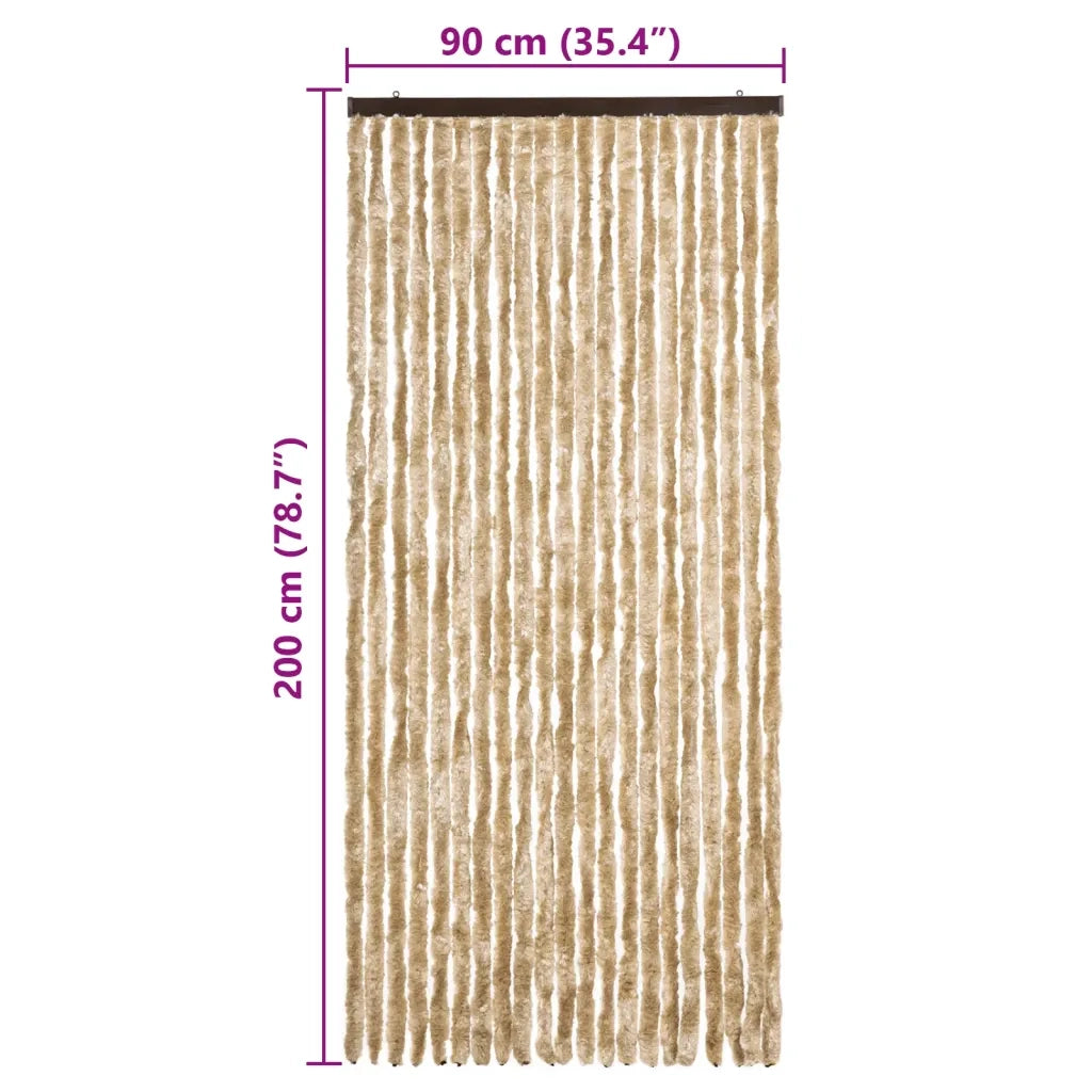 Zanzariera Beige 90x200 cm Ciniglia CFW2147889