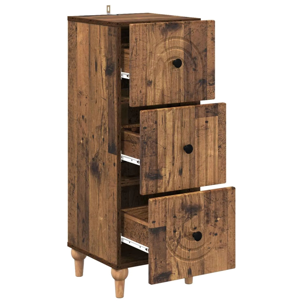 Mobile con Cassetti 33 x 34,5 x 90 cm Legno ingegnerizzato 894163
