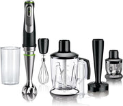 Set di Frullatore a Stantuffo - Manuale - Frullatore Set - Purea Stantuffo - Moina Manuale - Macchina da Cucina - Acciaio Inossidabile - 3 in 1 - Accessori Frullatore - Zuppe - Smoothie - Cibo per Bambini