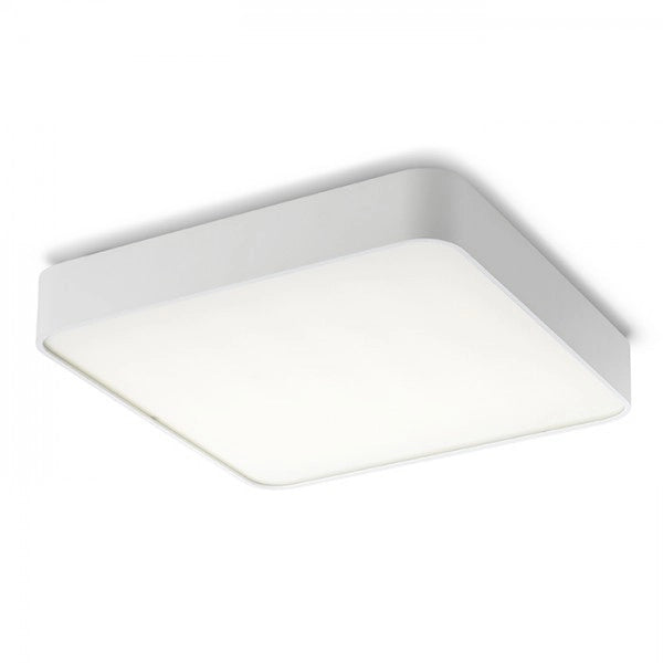 Plafoniera MENSA SQ 48 da soffitto bianco 230V LED 56W 3000K