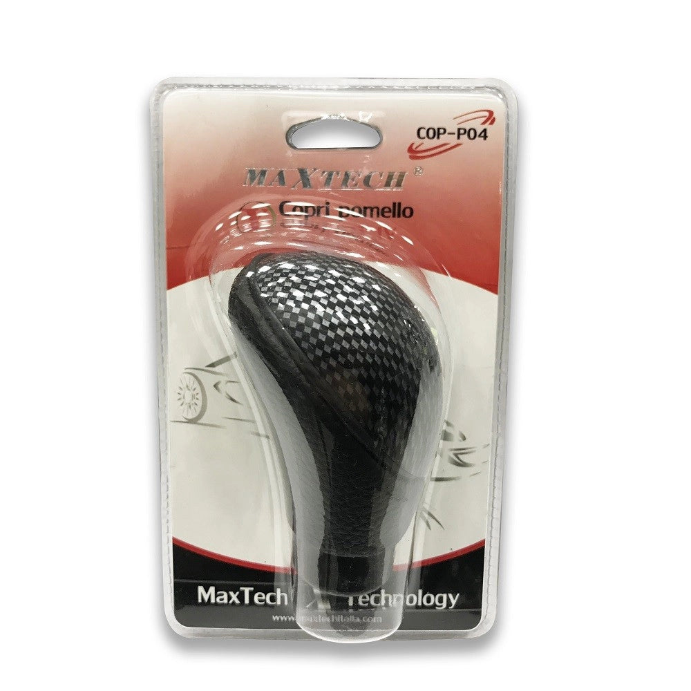Trade Shop - Copri Pomello Per Auto Camion Furgone Universale Marce Leva Cambio Maxtech Cop-p04 -