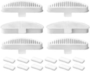 Fonte per Animali Domestici - 6-Pack - Doppio Filtraggio - Carbone Attivo - Hars Scambiatore di Ioni - Manutenzione Facile - Filtro