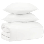Set di Piumoni 3 pz Bianco Bambù 3432458