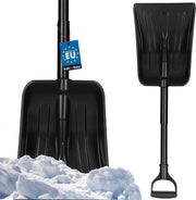 Sneeuwschep con manico di alluminio con chiusura a click - 80 cm - piccola vanga per neve - neve schip con pieghevole
