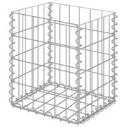 Gabbioni 2 pz in Acciaio Zincato 30x30x40 cm 143596