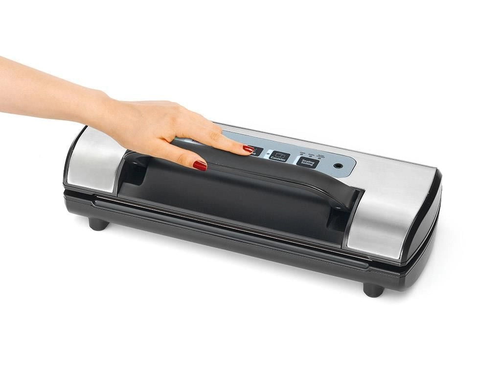 Laica VT3217 macchina per sottovuoto 800 mbar Nero, Acciaio inox
