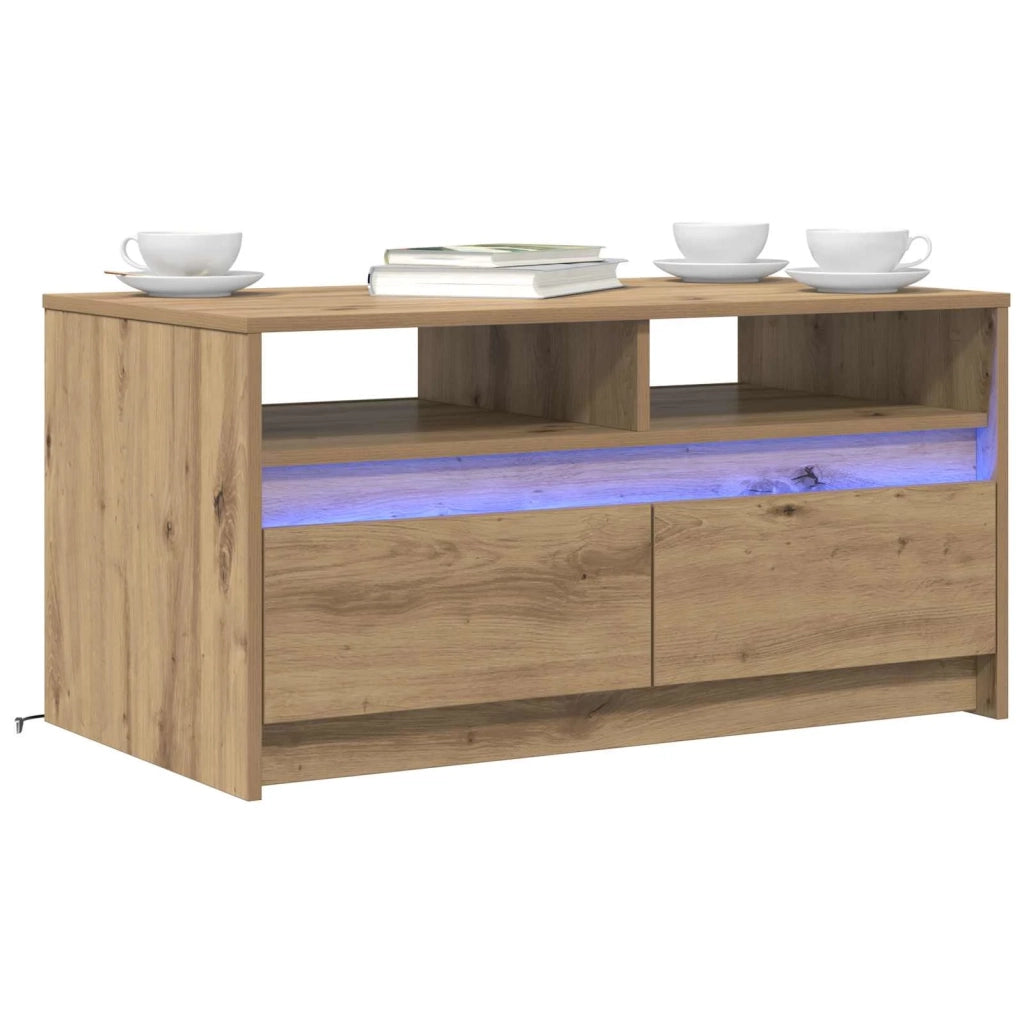 Tavolino da salotto Rovere Artigianale 90 x 50 x 45 cm