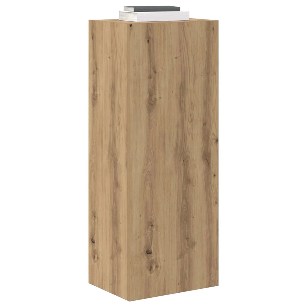 Mobile TV da parete Rovere artigianale 40,5 x 30 x 102 cm