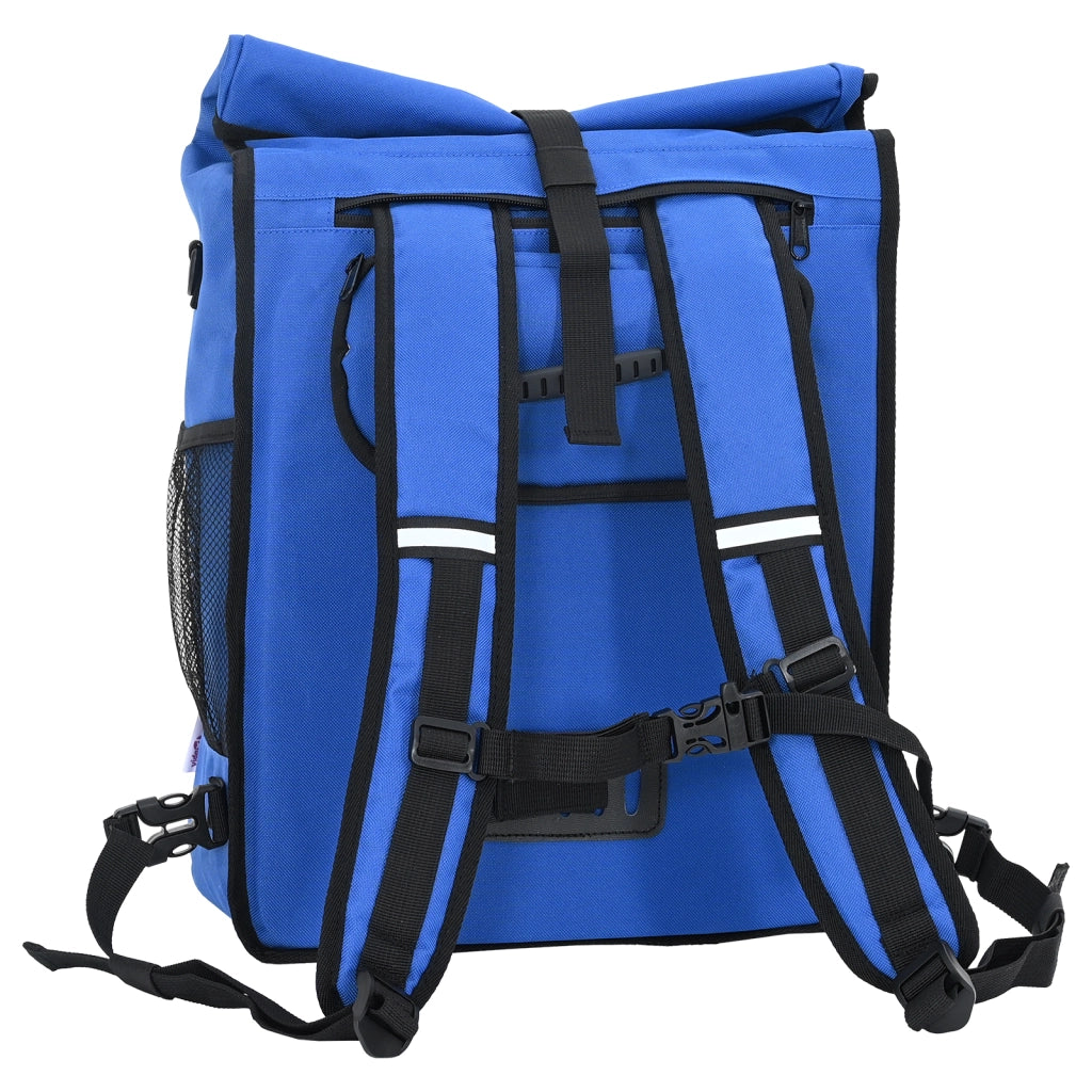 Borsa da portapacchi blu 25 L 33x16x48 cm