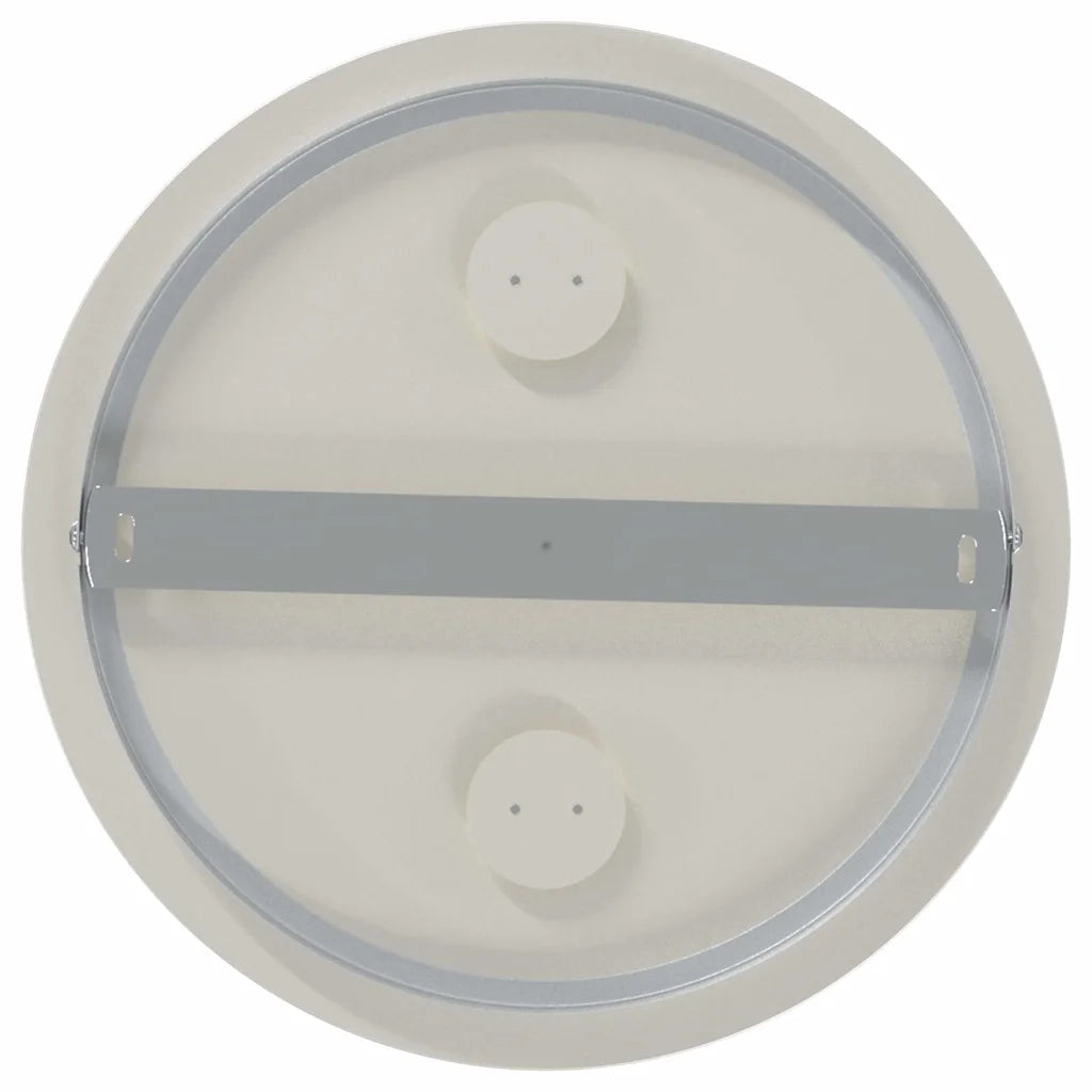 Faretto da soffitto Nichel 29 x 29 x 11 cm Acciaio e vetro 4108221