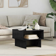 Tavolino da salotto Rovere Nero 48 x 46 x 35 cm
