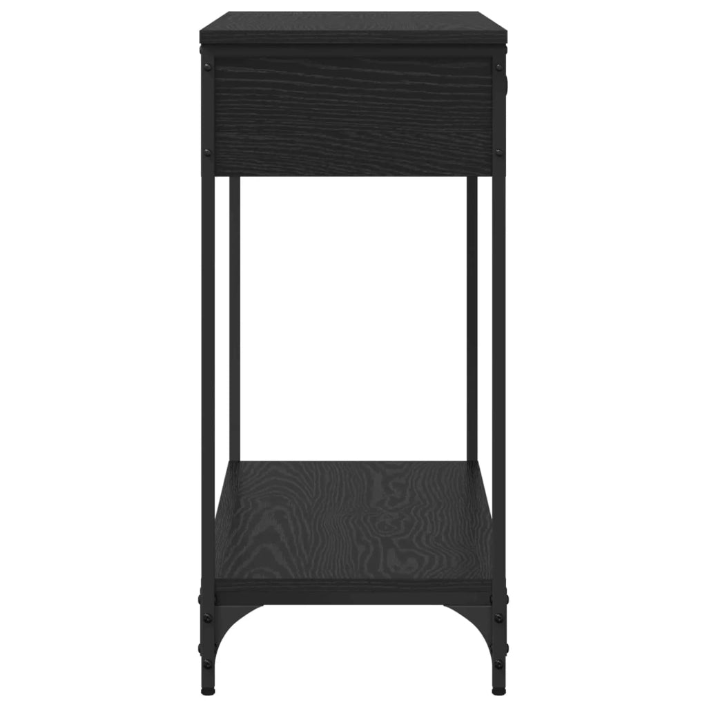 Tavolo consolle Altro Rovere nero 100 x 34.5 x 75 cm