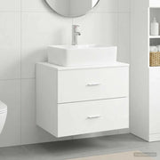 Set di mobili per il bagno Bianco Legno ingegnerizzato 3404382