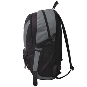 Zaino da Trekking 40L Nero e Grigio cod mxl 77176