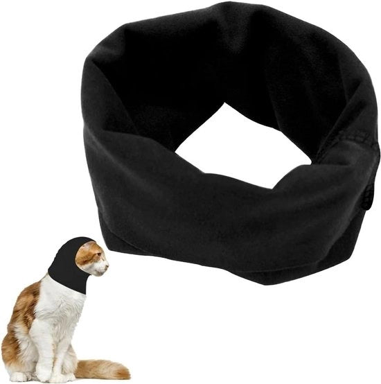 Protezioni per collo e orecchie per cani, giacca calda per cani e gatti, snood anti ansia - confortevole.