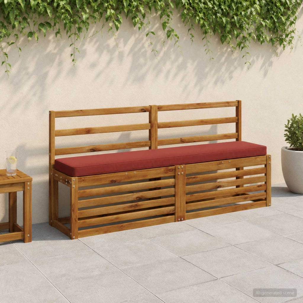 Cuscino per Panchina a 1 Pezzo VUGHT 100% Poliestere Rosso 950720