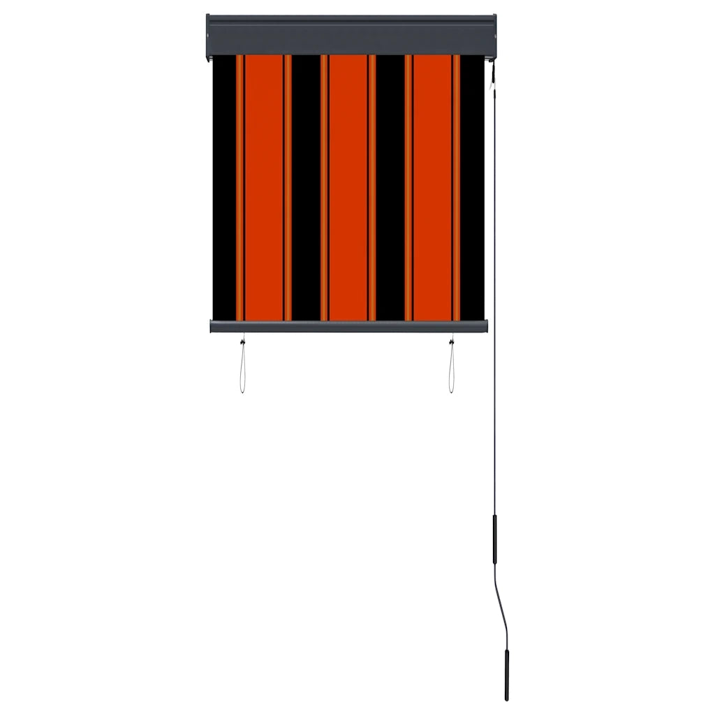 Tenda a Rullo per Esterni 60x250 cm Arancione e Marrone 145948