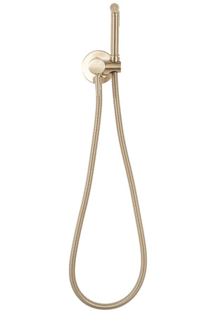 Rubinetto Bidet Rea Lungo Loop Gold Brush