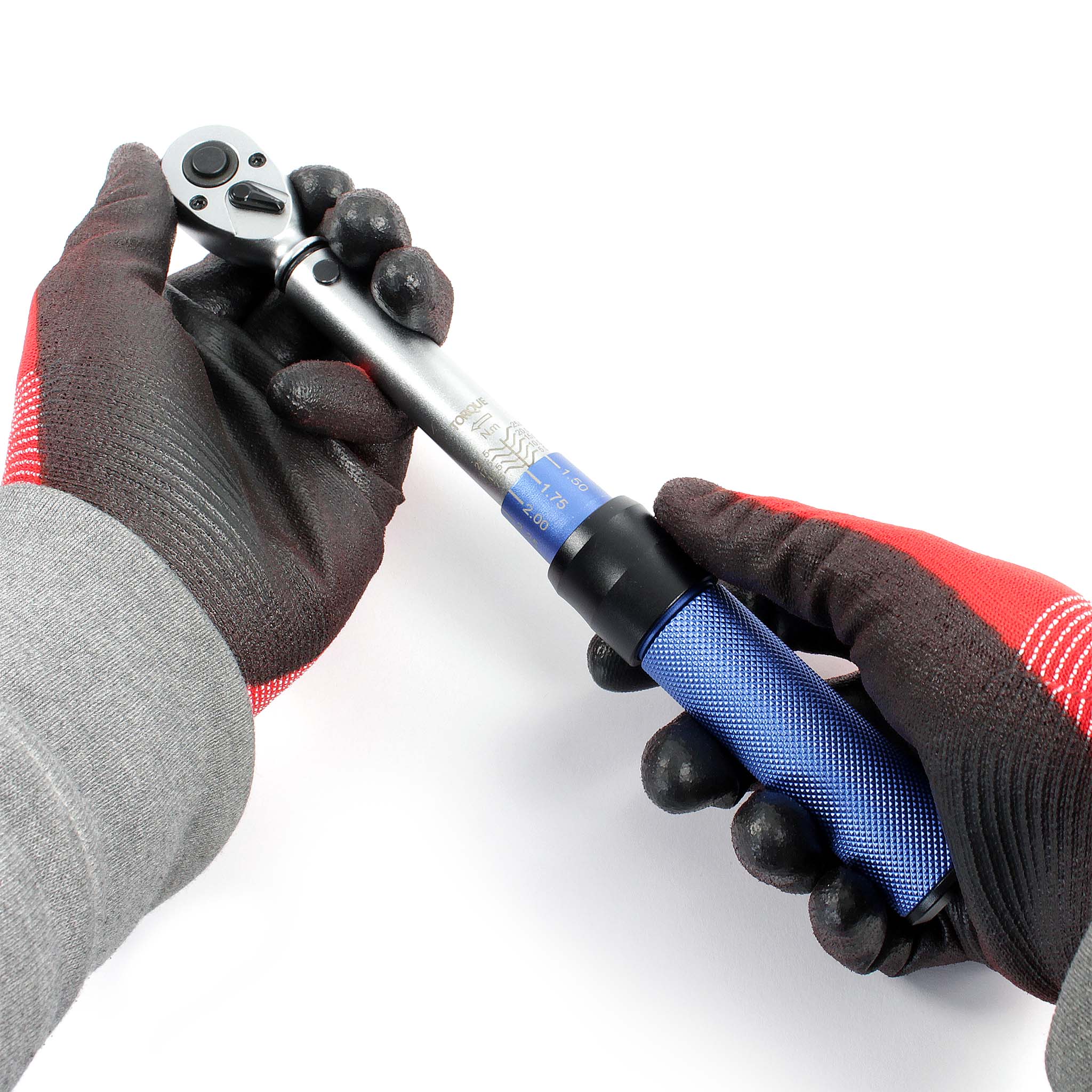 Set di chiavi dinamometriche 11 pz. 1/4" (6,35 mm) 5-25 Nm Cricchetto reversibile 9 prese S2