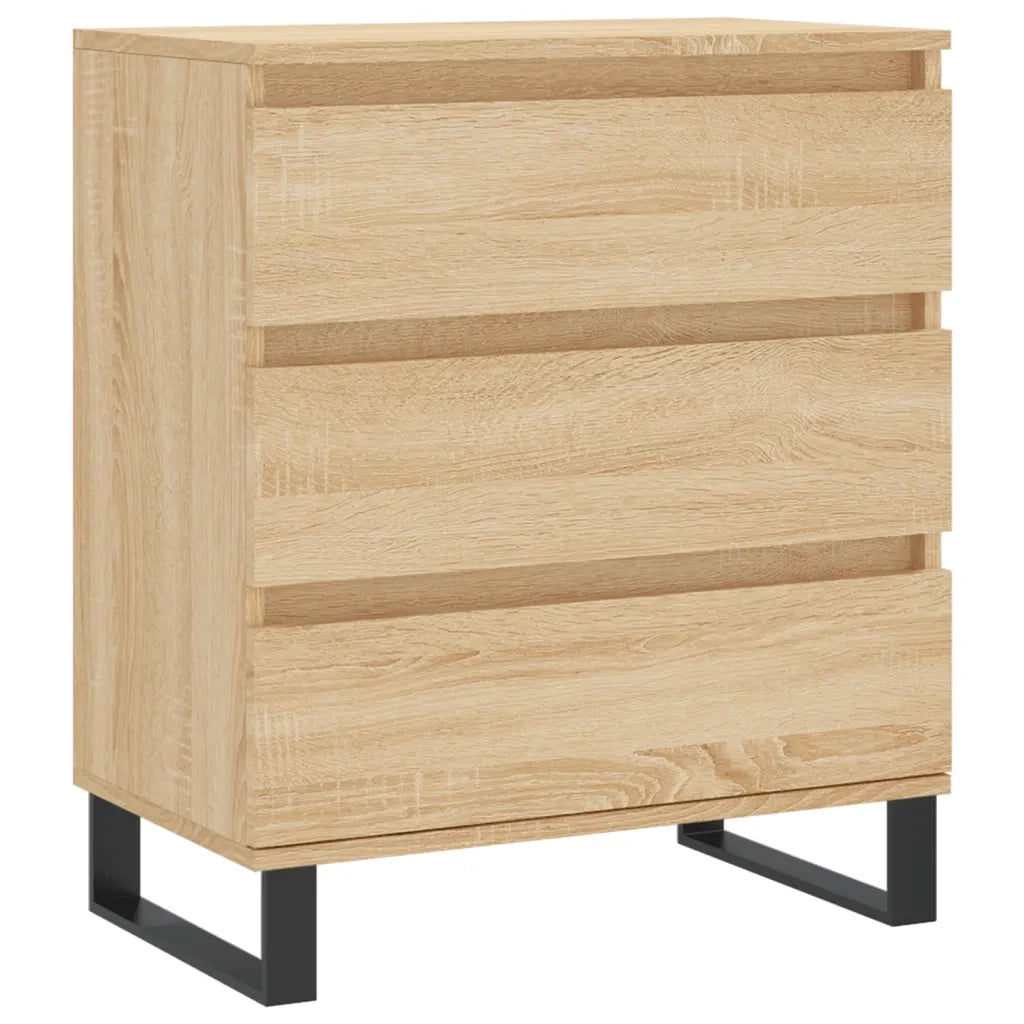 Credenza Rovere Sonoma 60x35x70 cm in Legno Multistrato 827191