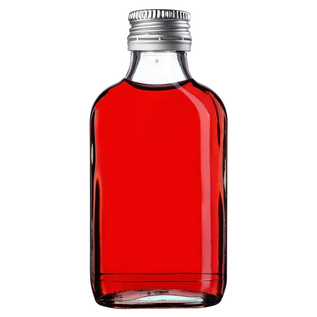 KADAX Flacone Flacone 100ml Con Tappo Argento 50pz.