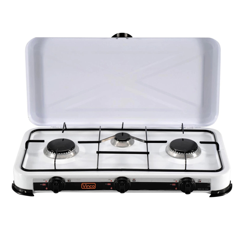 VINCO COD.76003  Fornello “Three” A Gas Con 3 Fuochi - Potenza 0,85/ 1,2 / 1,4 KW