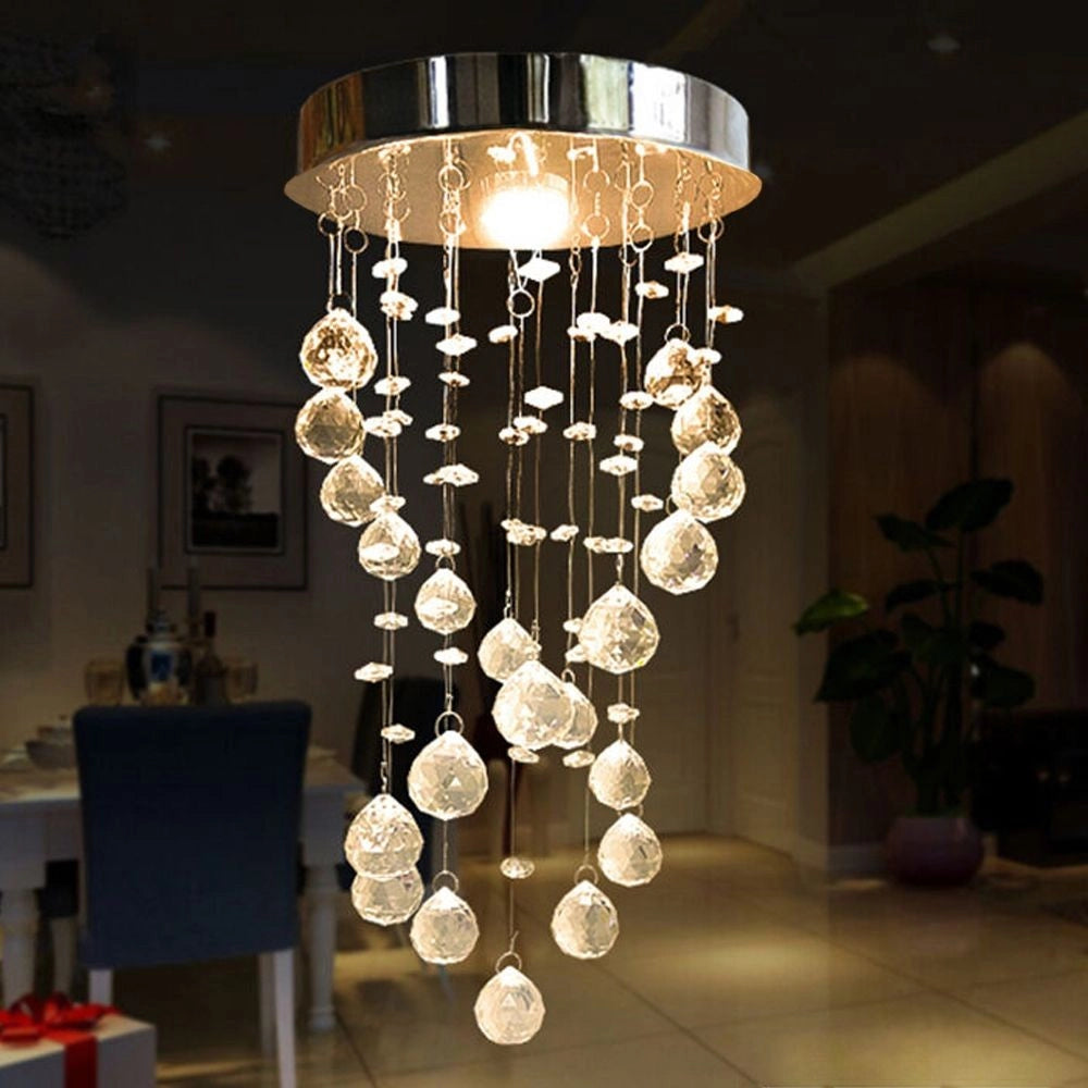 Lampada Cristallo Plafone APP785-1C