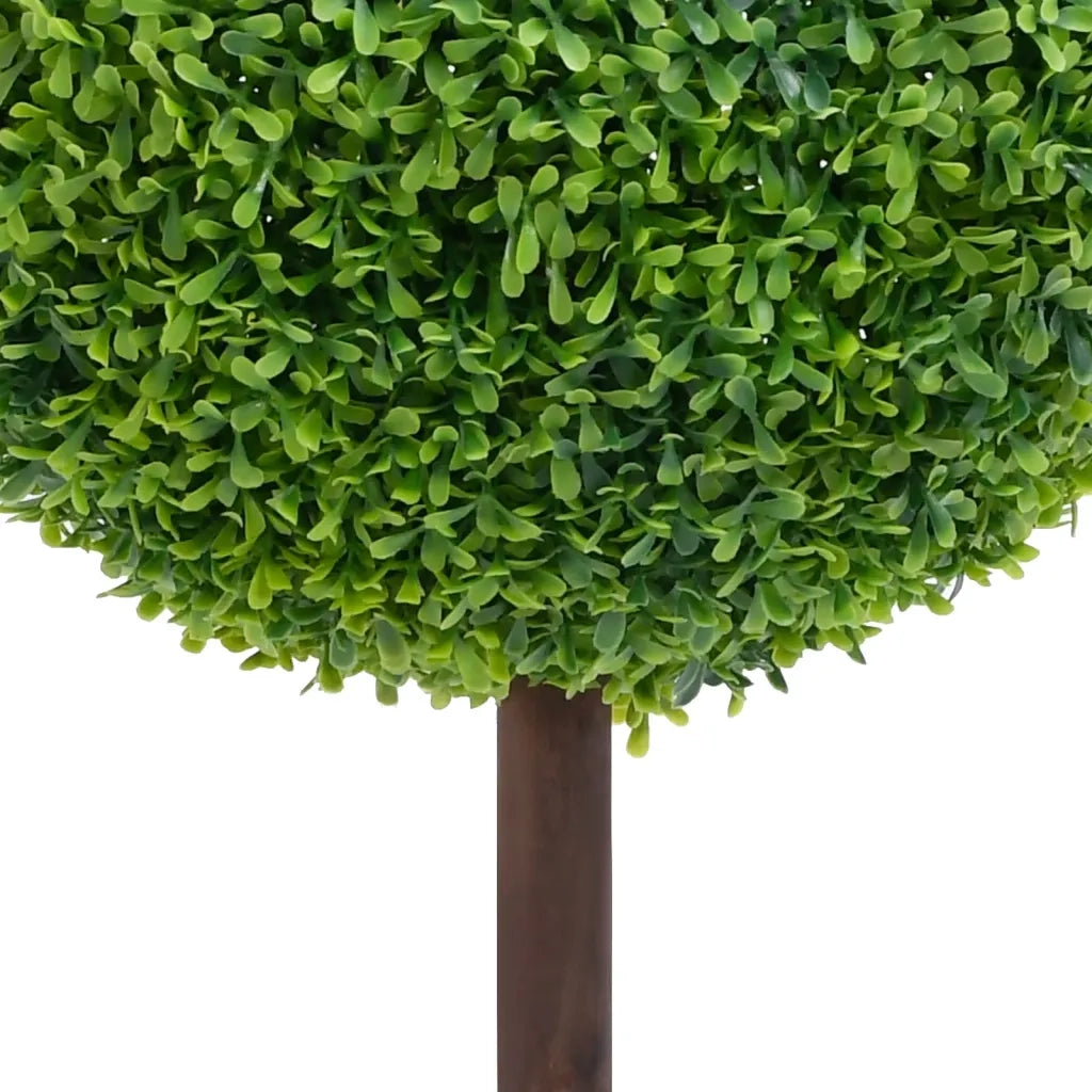 Pianta di Bosso Artificiale a Sfera con Vaso Verde 50 cm CFW5915456