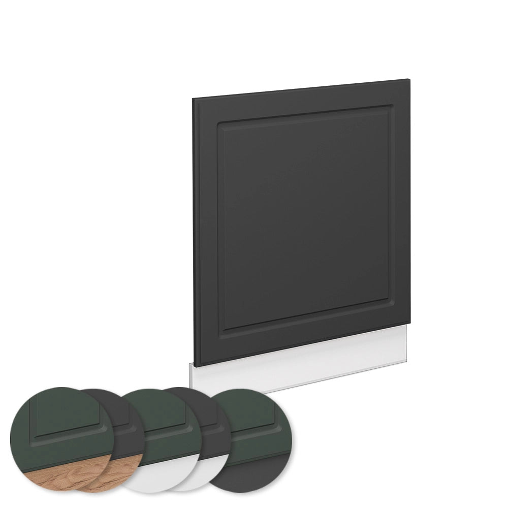 Pannello frontale Fame-Line Antracite-oro/Bianco 60 cm, PL Marmo Vicco