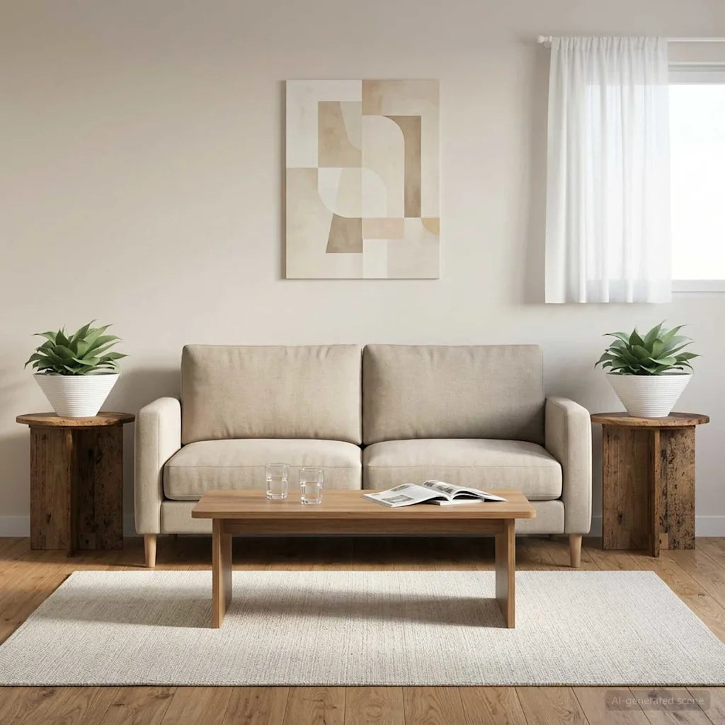 Supporto per piante 2 pcs Legno antico 40 x 40 x 40 cm